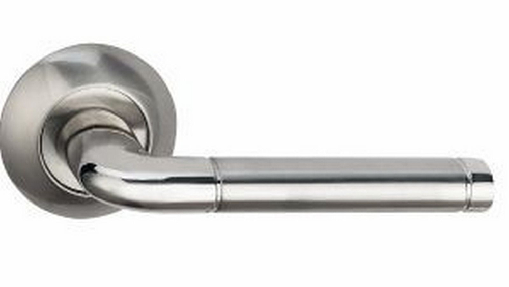 Ручки раздельные BUSSARE LINDO A-34-10 CHROME/S.CHROME