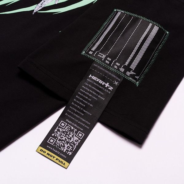 Футболка «Grime» Black T-Shirt - фото 4