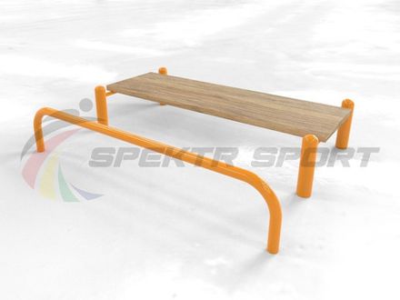 Лавочка Воркаут для пресса с упором для ног SP GTO-34E_76mm 89