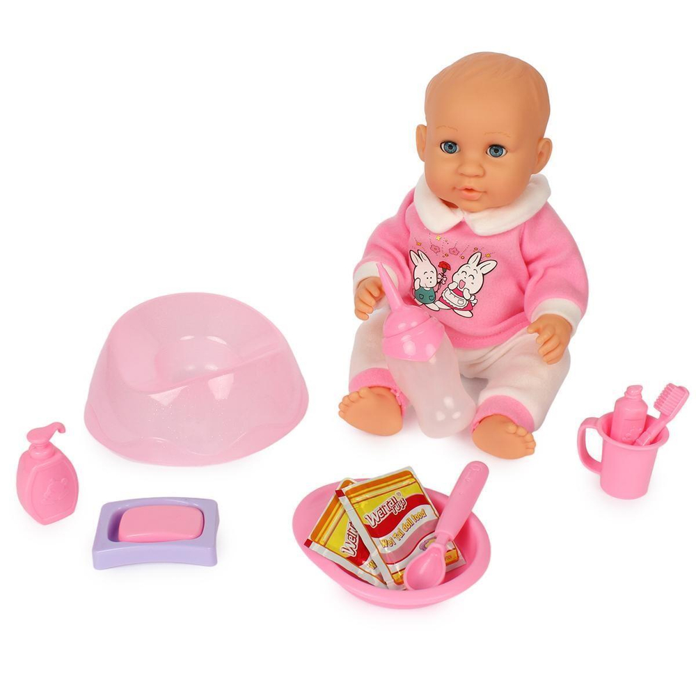 Пупс функциональный с аксесс., короб. 30801-11