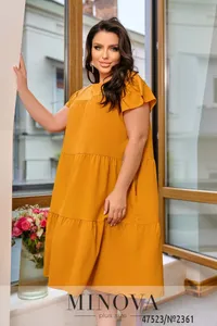 Платье 2361-желтый Minova