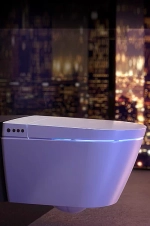 Унитаз подвесной с функцией биде Creavit WQ Smart WQ320-11CB белый, безободковый