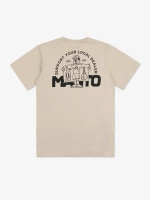 Футболка MANTO DEALER бежевая