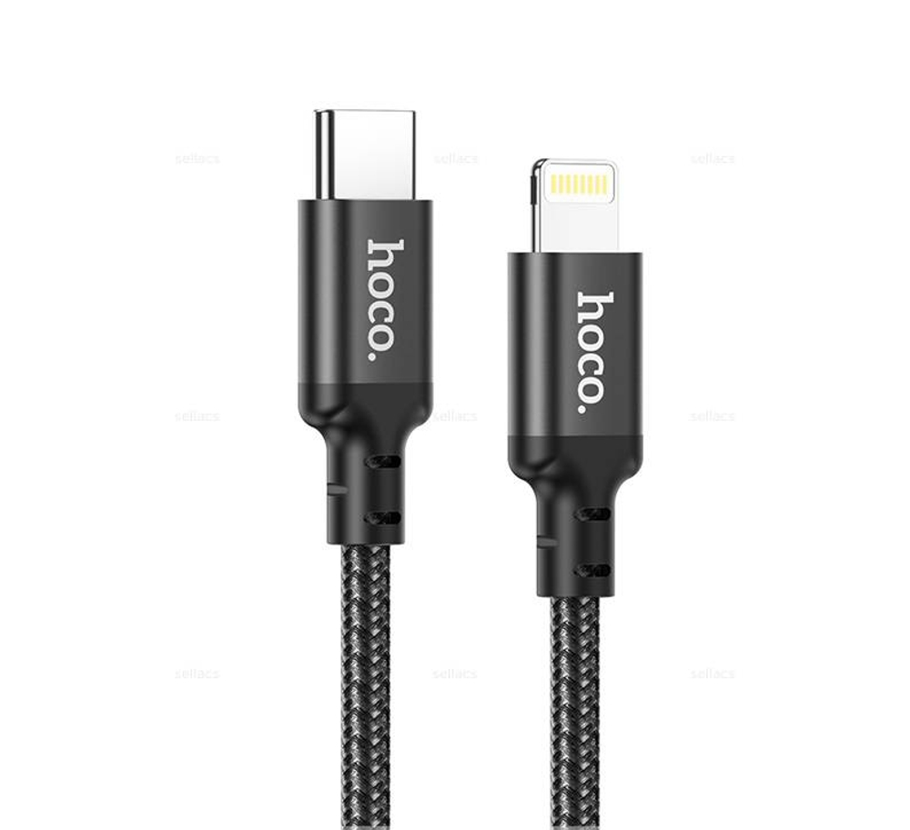 Кабель Type-C на Lightning Hoco X14 3m (red)
