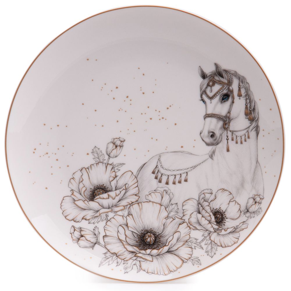 ТАРЕЛКА ЗАКУСОЧНАЯ LEFARD "TOP STYLE" 20,5 СМ (КОР=24ШТ.)