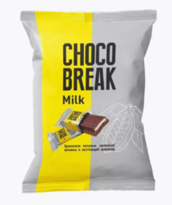 ПЕЧЕНЬЕ CHOCO BREAK С МОЛОЧНОЙ НАЧИНКОЙ 300ГР