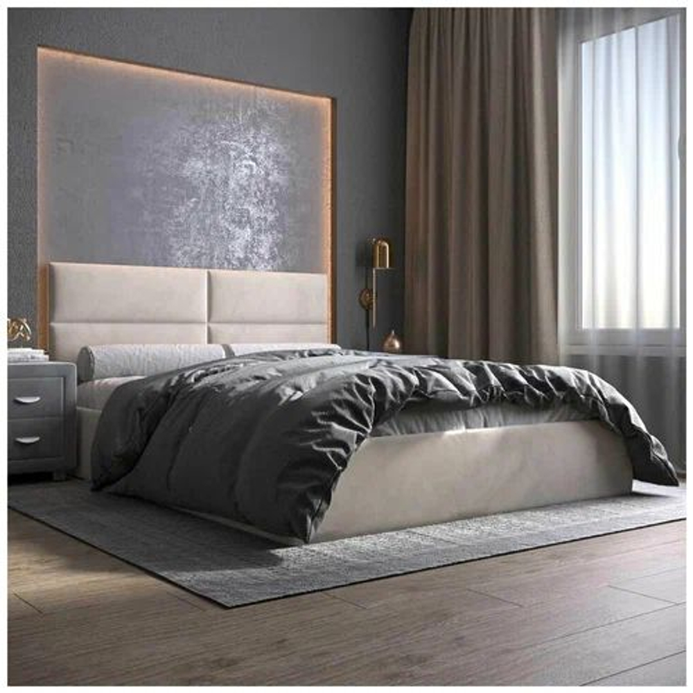 Мягкие панели; Стеновая панель; Изголовье для кровати 30х80см, 4 шт в комплекте