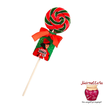 Леденец на палочке "Merry Xmas", 15 г.