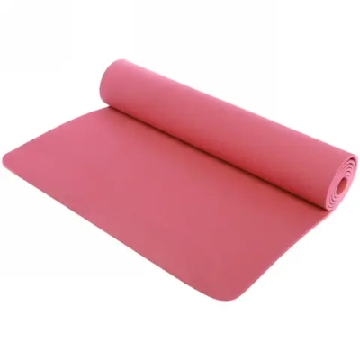 Коврик для йоги 6 мм 173х61 см «Умиротворение» EVA, фуксия