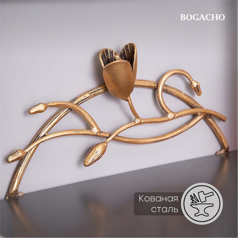 Тумба прикроватная Ин Блум подвесная Серый