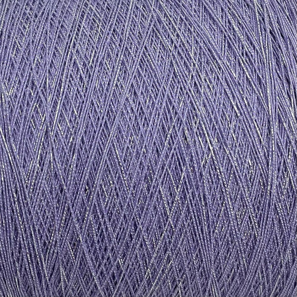 Бобинная пряжа для вязания (200 гр.) LAGOPOLANE 41% хлопок 36% полиамид 18% полиэстер 5% люрекс