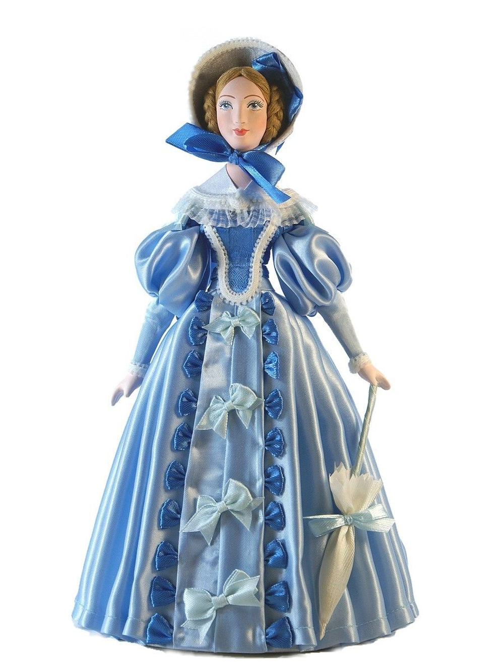 Кукла фарфоровая коллекционная в стиле модерн