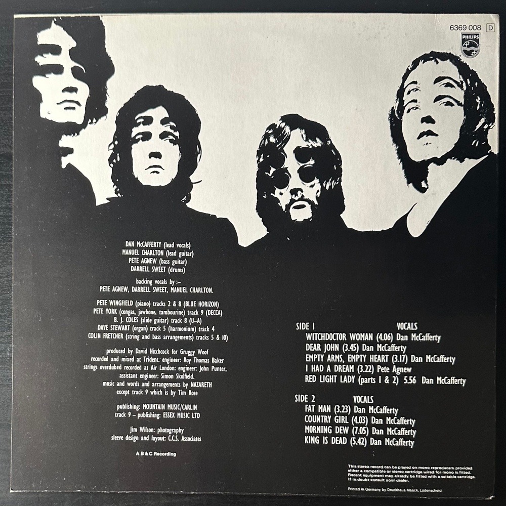 Nazareth - Nazareth (Германия 1983г.)