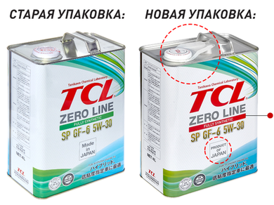 Изменение упаковки TCL