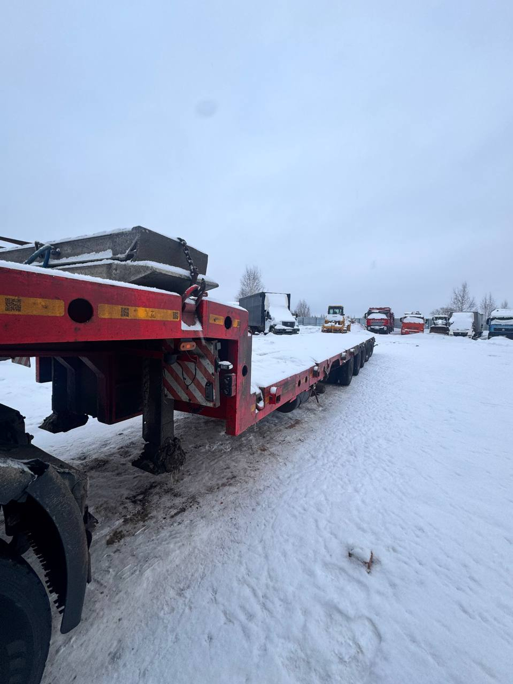 БЕРГЕР 9854* Полуприцеп тяжеловоз 6 осей 9856-0000010-04 (Раздвижной)