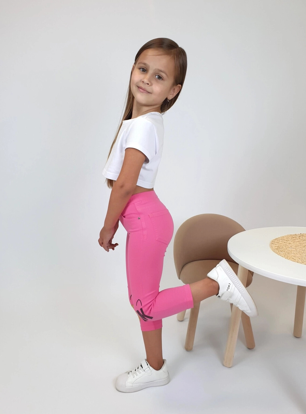 17-28-1 Лосины для девочки Luneva