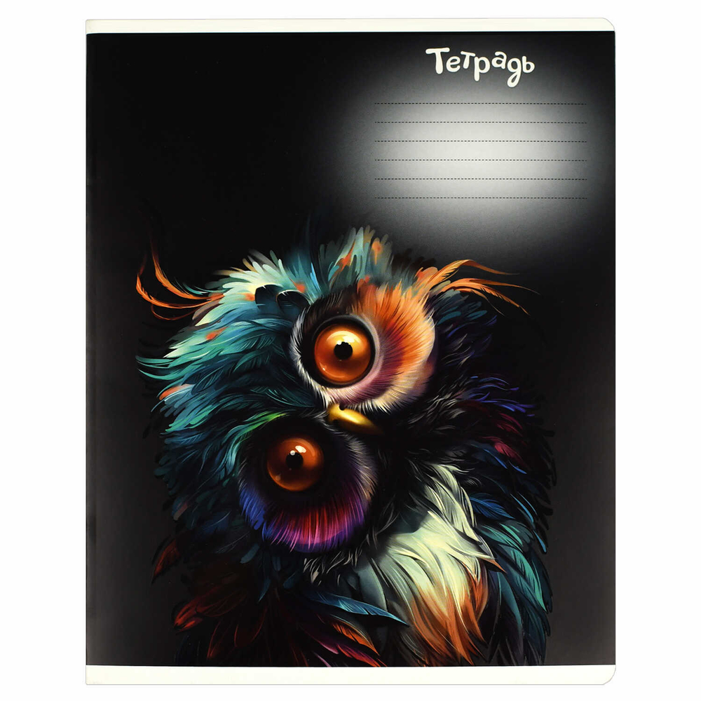 Тетрадь школьная ученическая, 18 л, линия, ЗАБАВНЫЕ ЖИВОТНЫЕ