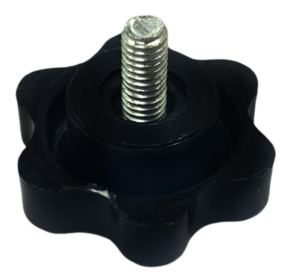 Винт барашковый М4 х 8 с пластиковой ручкой