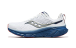 Saucony GUIDE 17 stable and comfortable mesh breathable low-cut casual running shoes men's white dark blue