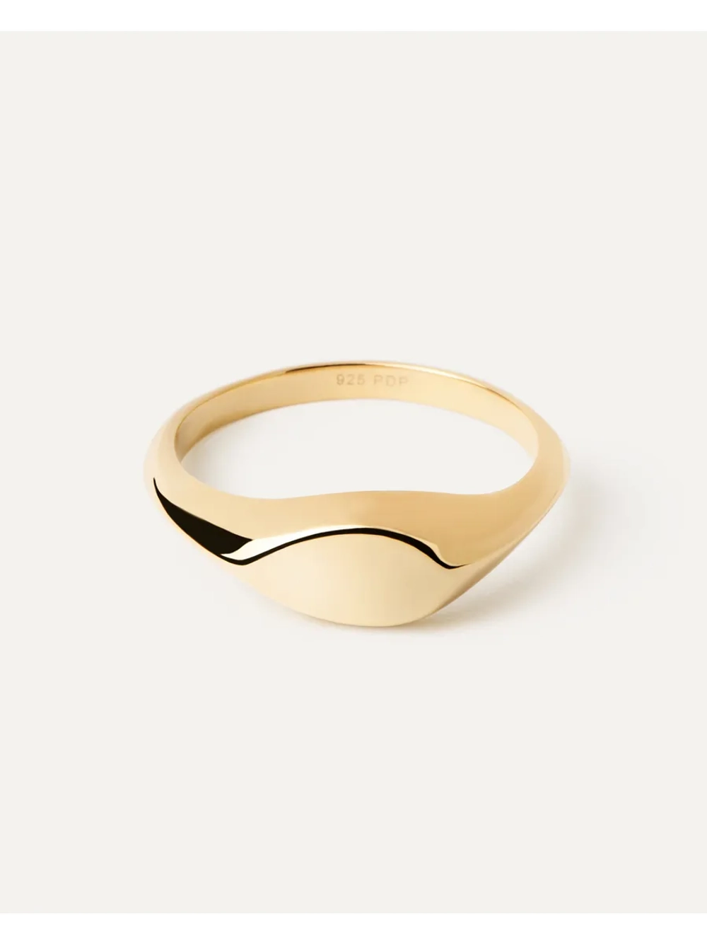 Кольцо Devi серебро 925 пробы покрытое золотом