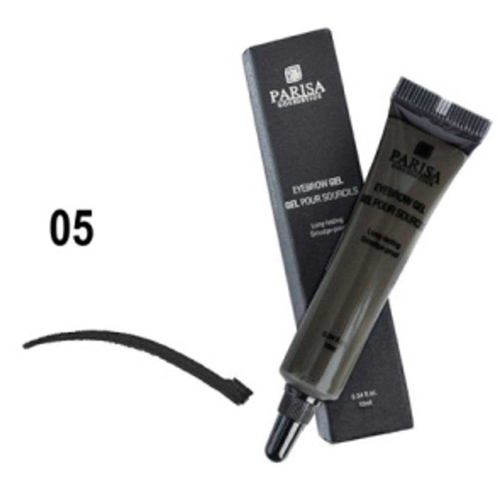 Parisa Гель для бровей Eyebrow Gel, EG-05, тон №05, 10 мл