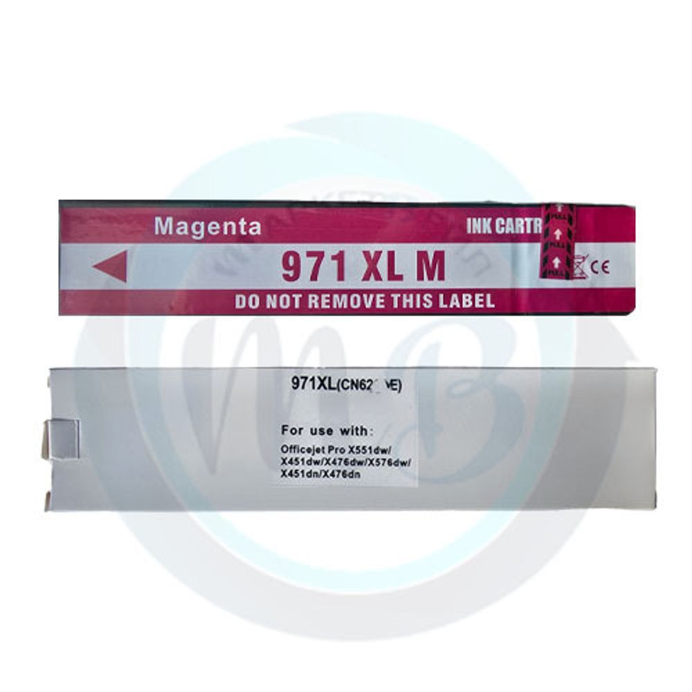 Картридж для HP CN627AE 971XL Officejet Pro-X451/476/551/576 Magenta Совместимый AQ