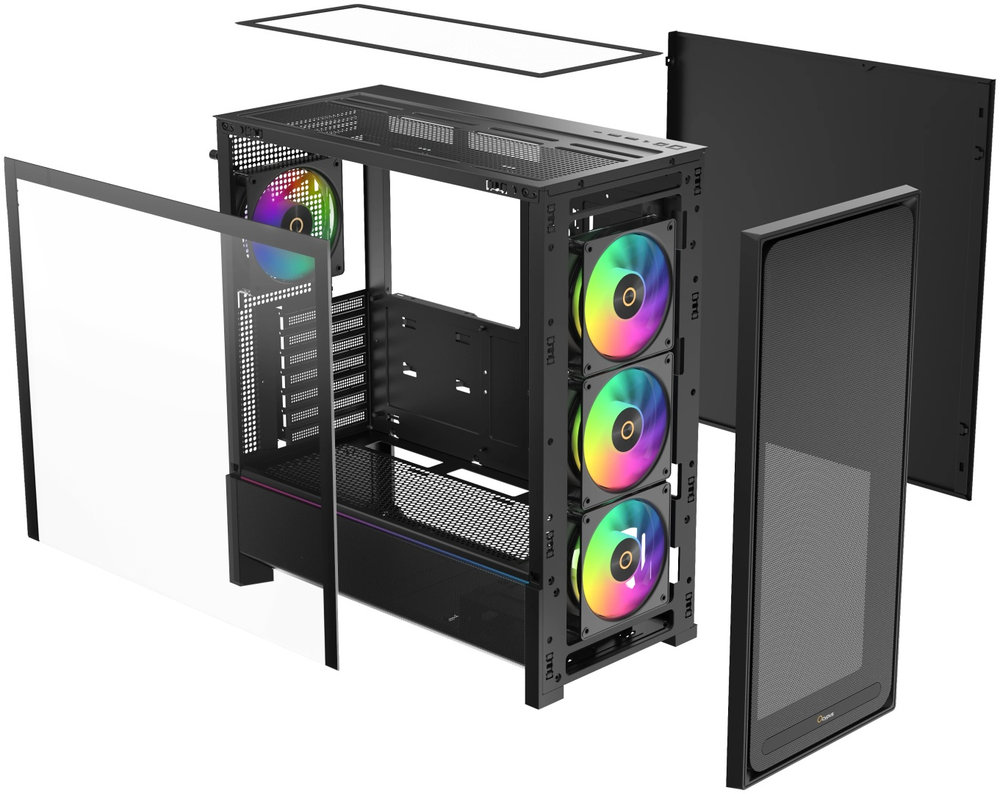 Корпус Ocypus Delta C70 ARGB черный