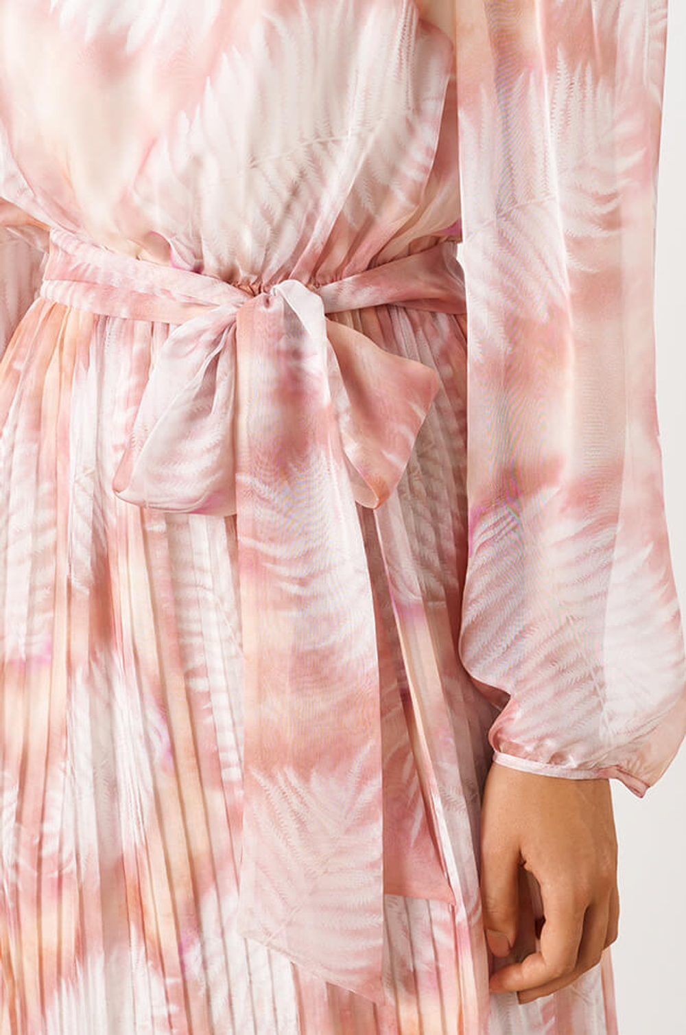 51559 Платье женское (розовый мультиколор)