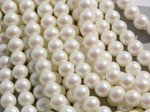 "Жемчуг круглый" 4мм, "Майорка. Имитация" (нить)