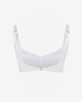 Топ-бюстье укороченный