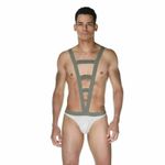 Мужское боди белое La Blinque 15558