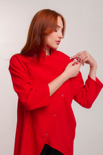 РУБАШКА-КИТЕЛЬ 23X. PROF красная