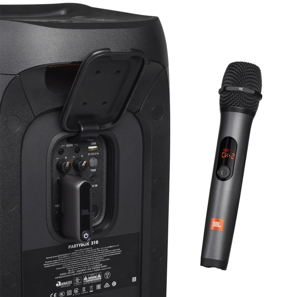 Микрофонный комплект JBL Wireless Microphone Set Чёрный | Black