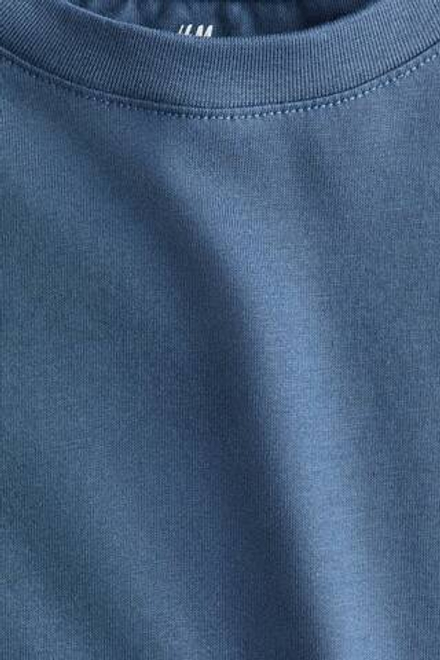 H&M Лонгслив с длинным рукавом, синий