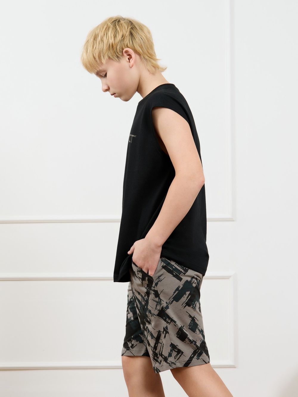 Костюм для мальчика Этюд-2 Виотекс ЧЁРНЫЙ