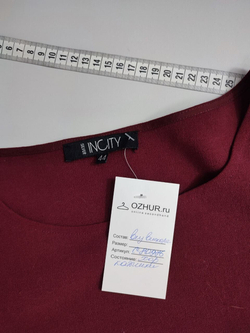 Платье Incity сочного оттенка 44 размер