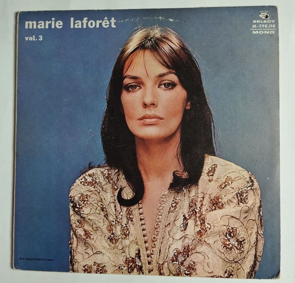 Винтажная виниловая пластинка LP Marie Laforet Volume 3 (Canada 1966) EX