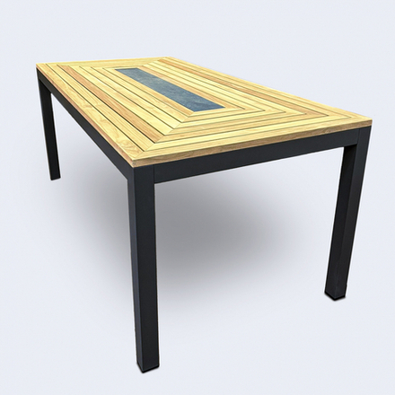 Стол обеденный Ideal Patio ЭГМОНТ из тика 180x90