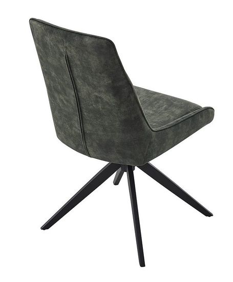 Стул Rolf мягкий вращающийся цвет темно-зеленый