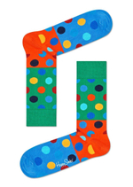 Цветные носки унисекс Big Dot Block Sock в горох (Размер: 29) (Цвет: разноцветный)