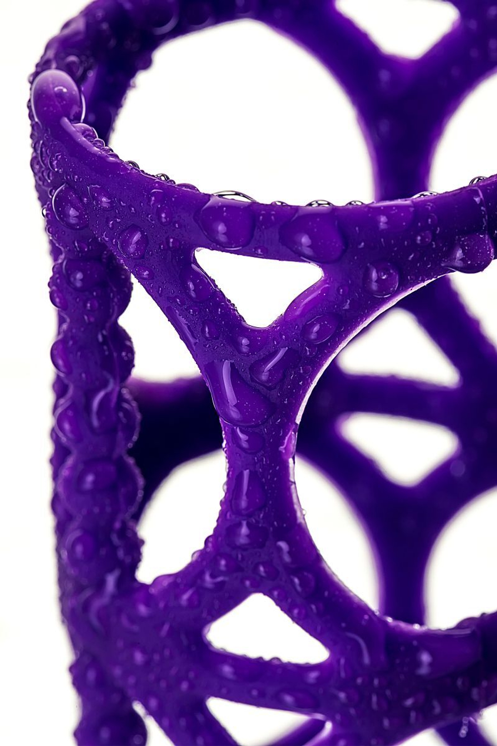 Фиолетовая насадка-сетка на член (Цвет: фиолетовый)