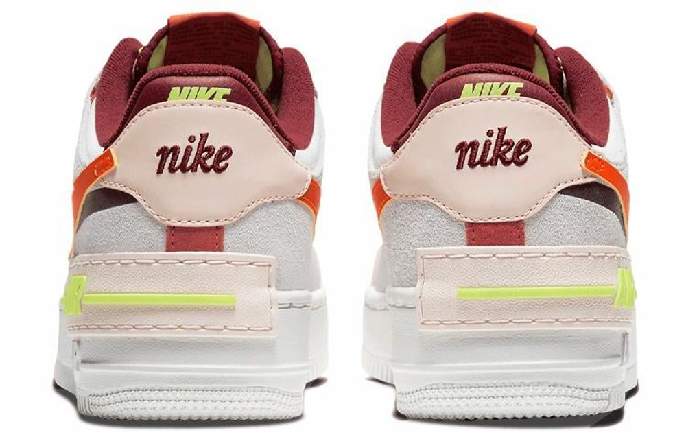 Кроссовки Nike Air Force 1 Low Shadow (Женская размерная сетка)