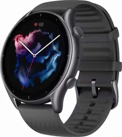 Смарт-часы Xiaomi Amazfit GTR 3  (черный)