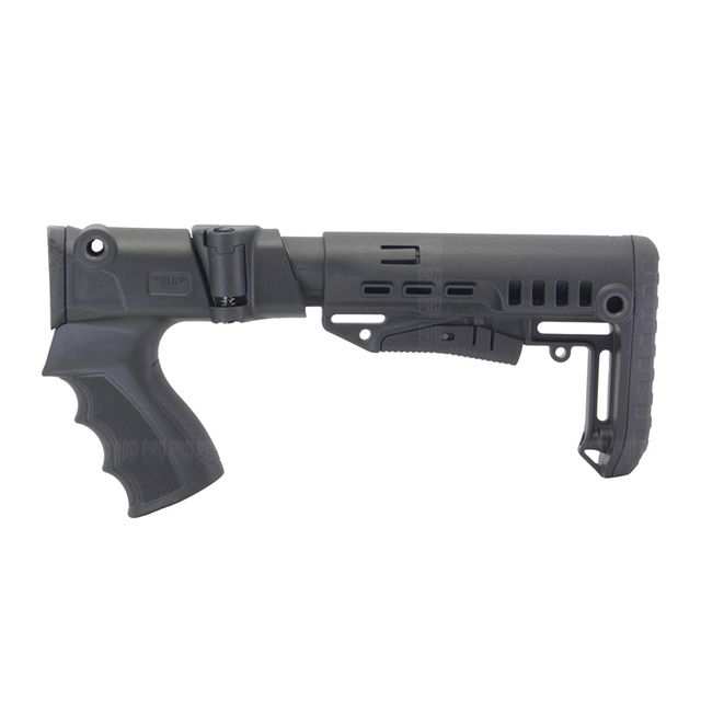 Складной влево телескопический приклад TBS Compact на ИЖ 81