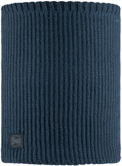 Вязаный шарф-труба с флисом Buff Neckwarmer Knitted Polar Rutger Steel Blue
