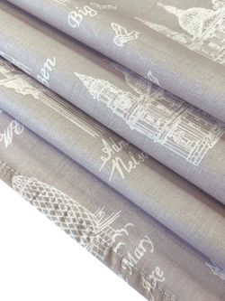 Постельное белье Milky Garden "Foggy Albion" 1,5-сп наволочка 70х70 1шт Простынь 150х215 см Пододеяльник 145х215 см