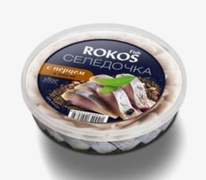 Сельдь Rokos с перцем в масле 180 г