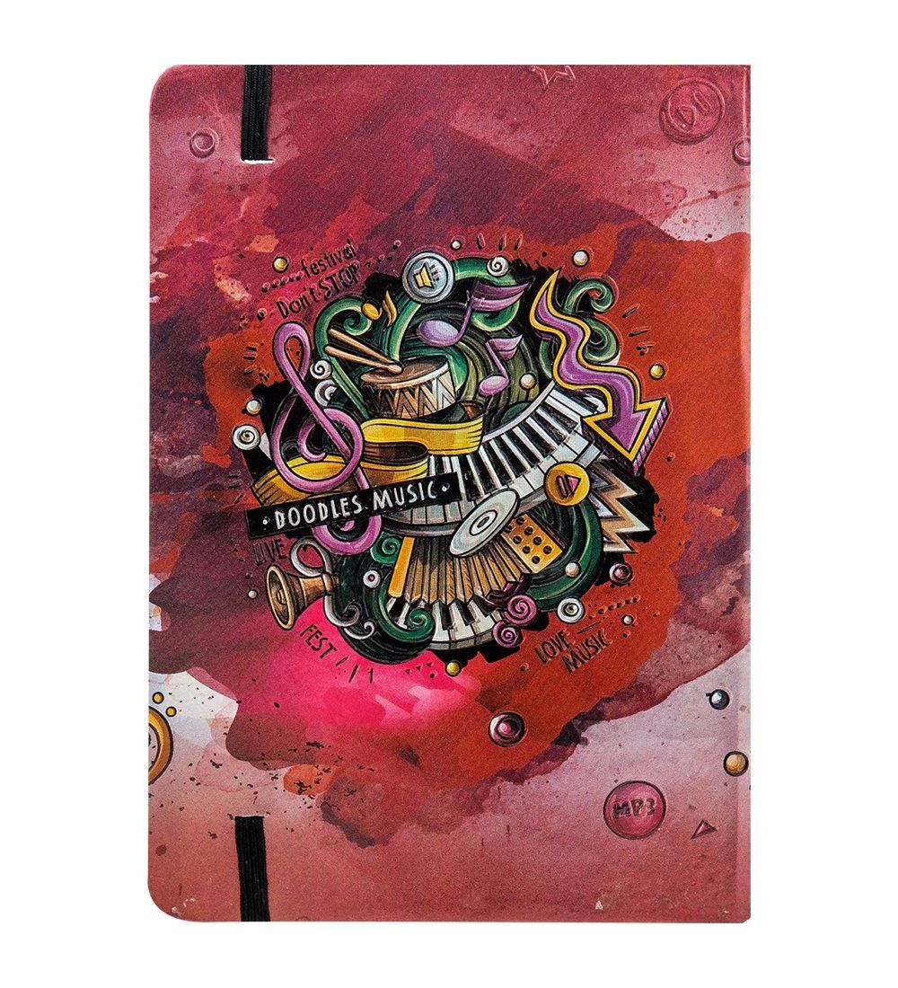 BM-05/3 Блокнот сред. «Звуки музыки» (3D твердая обложка)