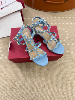 Valentino Rockstud Sandal 6 cm