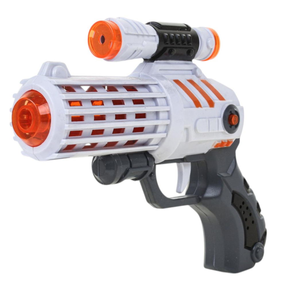 Пистолет Галактическое оружие, свет,звук,BOX 23х6х18 см, арт.ZYB-B2192.